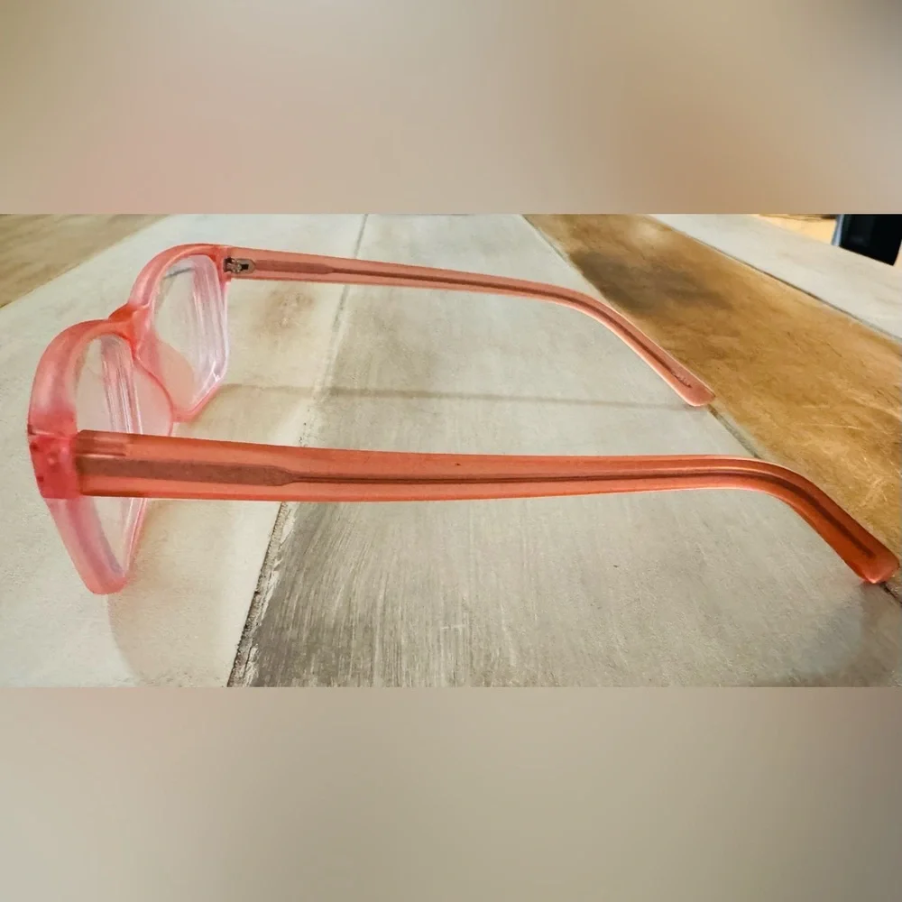 Stylish Pink Glasses Barbiecore 90s academia